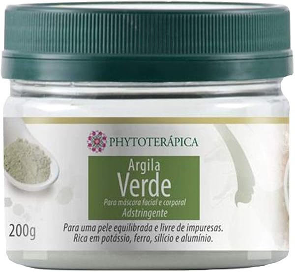 Argila Verde Phytoterápica 200g