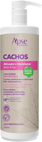 Ativador e Modelador Apse Anti Frizz