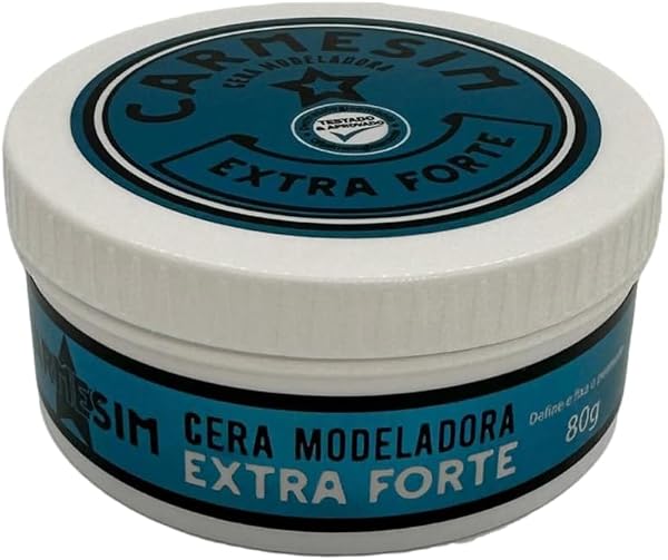 Carmesim Cera Modeladora Extra Forte