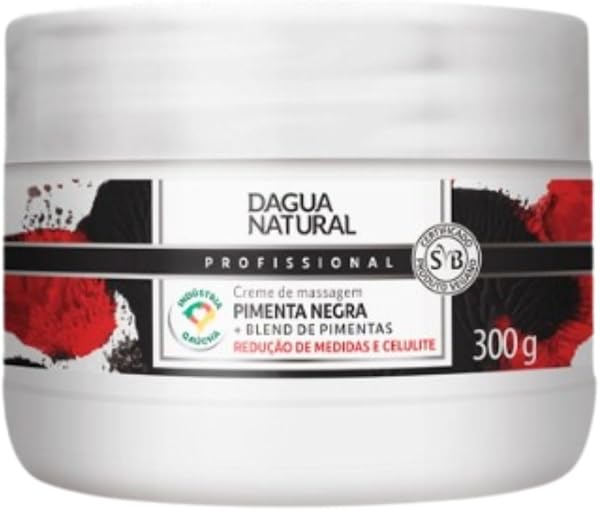 Creme de Massagem Pimenta Negra