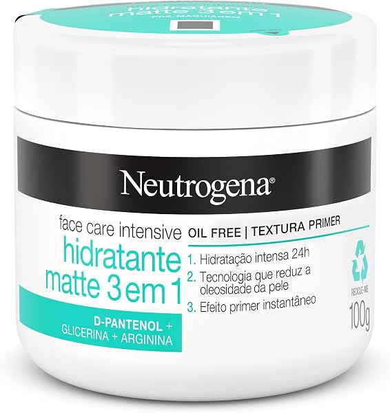 Hidratante Facial Matte 3 em 1